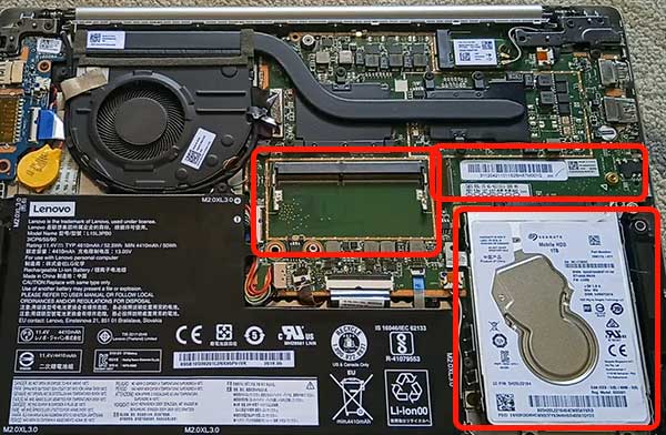 laptop yang memiliki slot ssd m2